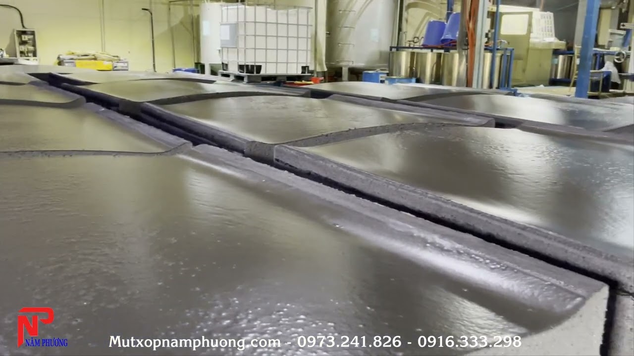 Quy trình sản xuất mút K24 đen